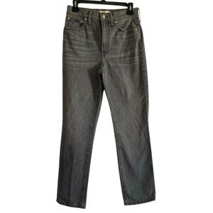 Madewell Women’s Gray Lightwashed Straight Leg Vintage Jeans Size 27 Ecofashion